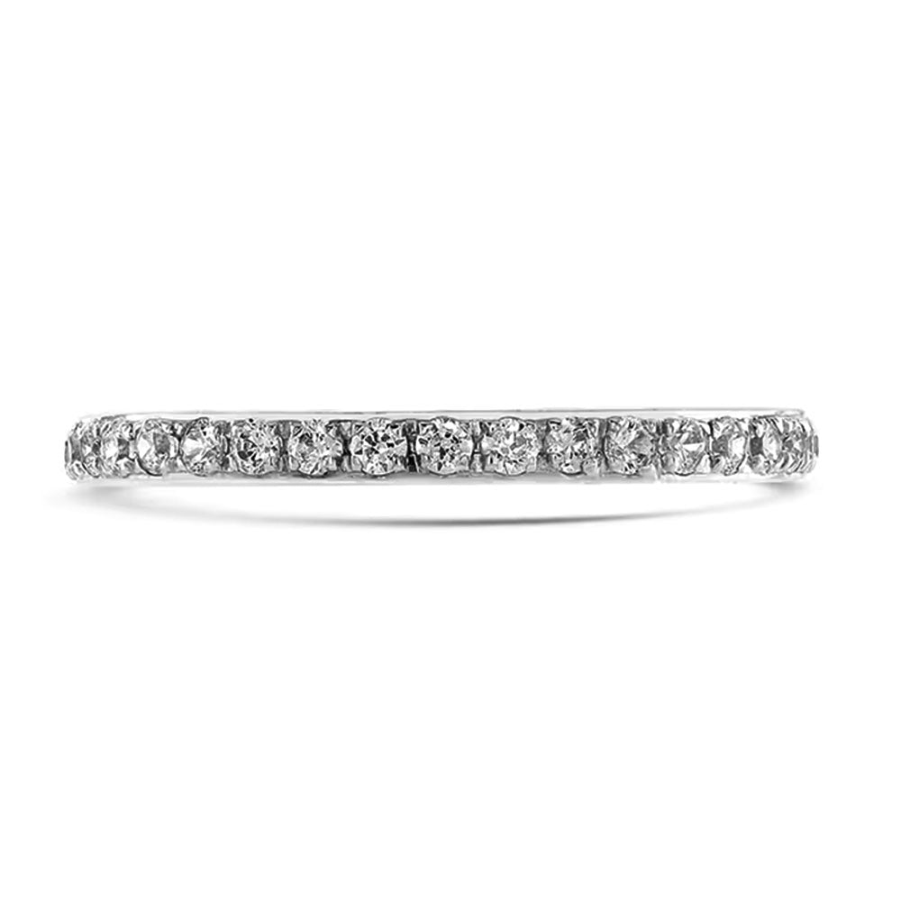 Brown & Newirth Platinum Round Brilliant Diamond Full Eternity Ring