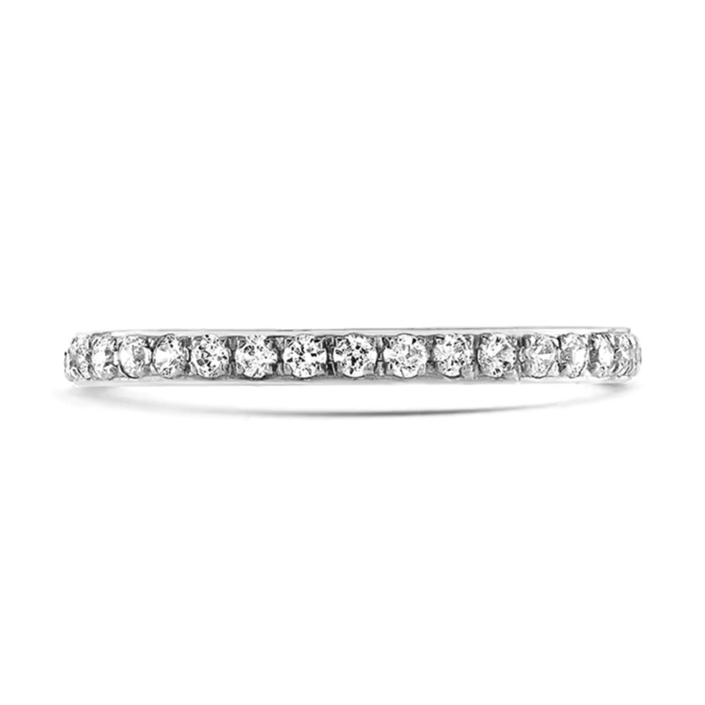 Brown & Newirth 18ct White Gold Full Diamond Eternity Ring