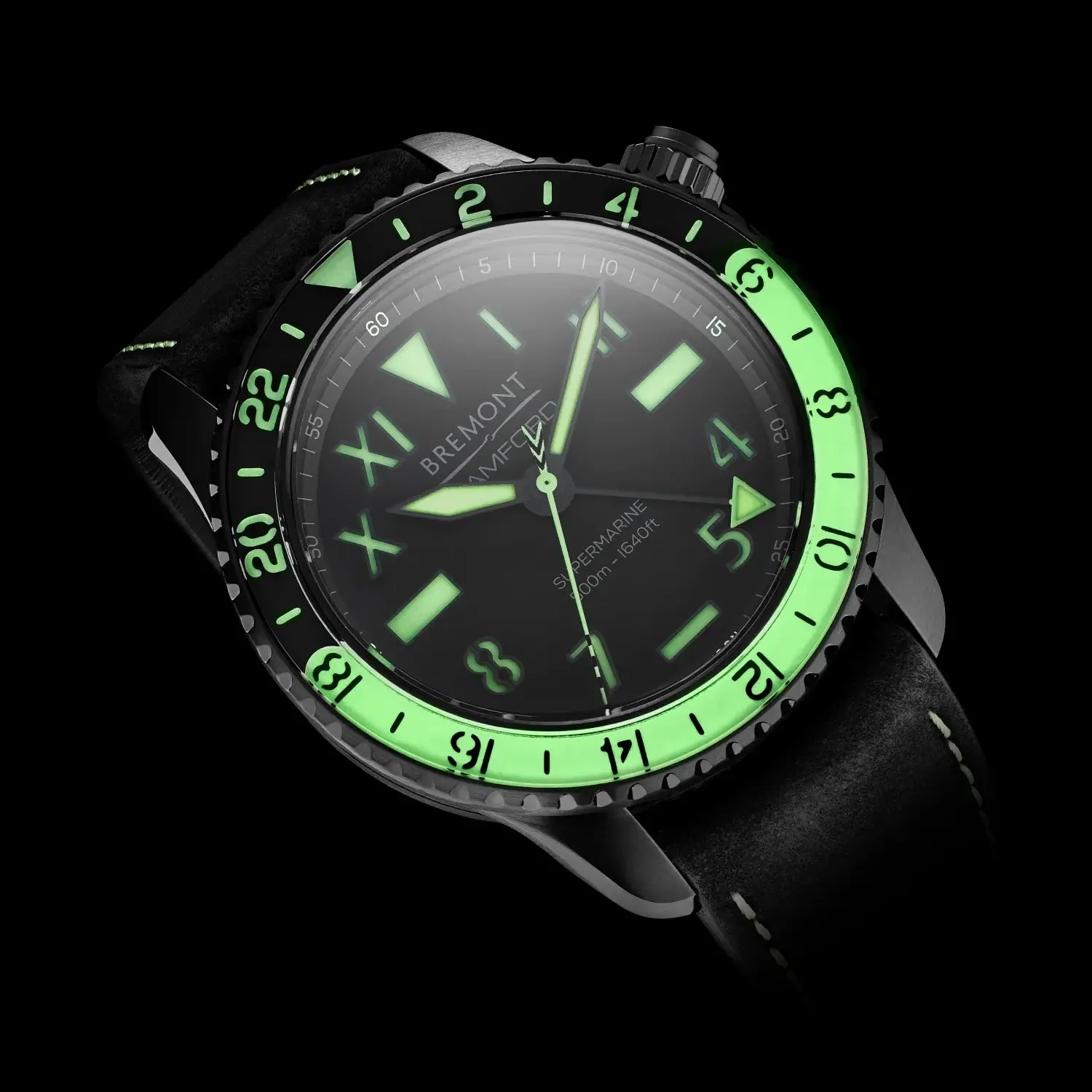 Supermarine S502 Bamford Aurora Men's Strap Watch