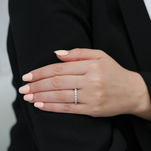 Berry's Platinum Set Brilliant Cut Diamond Full Eternity Ring - Berry's Jewellers