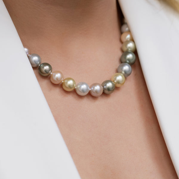 Berry's Cultured South Sea Pearl & Fresh Water Pearl Necklace - Berry's Jewellers
