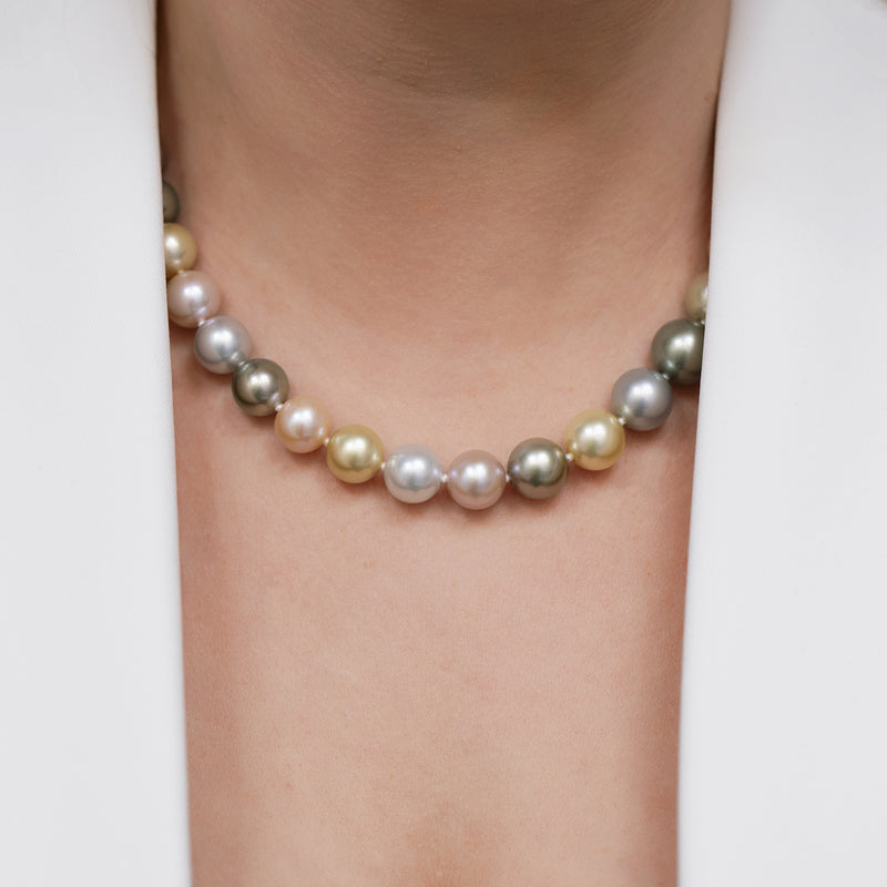 Berry's Cultured South Sea Pearl & Fresh Water Pearl Necklace - Berry's Jewellers