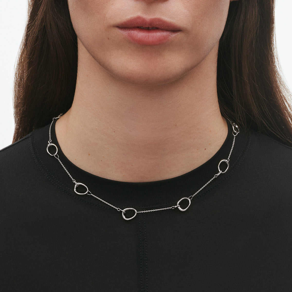 Georg Jensen Offspring Silver Necklace - Berry's Jewellers
