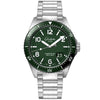 Spezialist SeaQ Panorama Date 43.2mm Reed Green Dial Bracelet Watch