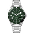 Spezialist SeaQ Panorama Date 43.2mm Reed Green Dial Bracelet Watch