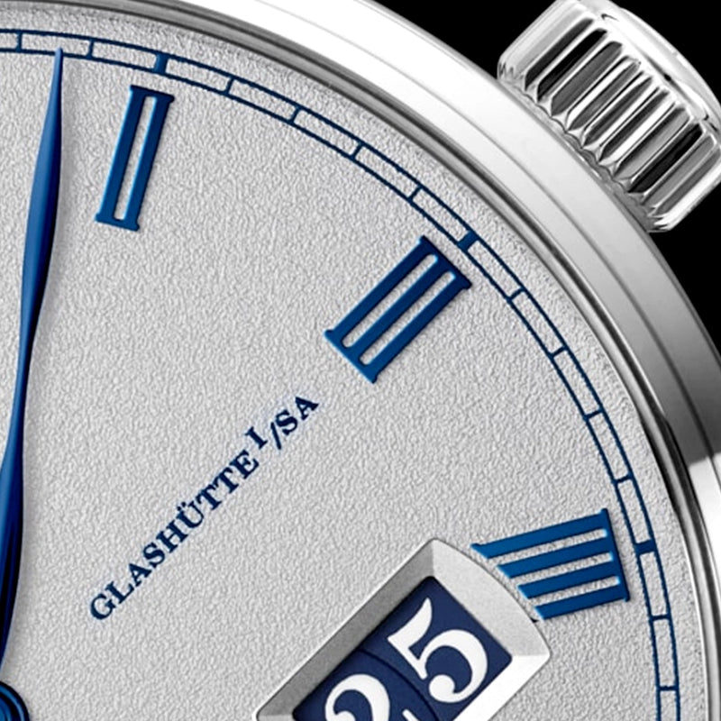 Glashütte Original Senator Excellence Moonphase 40mm Grey Dial Automatic Watch - Berry's Jewellers