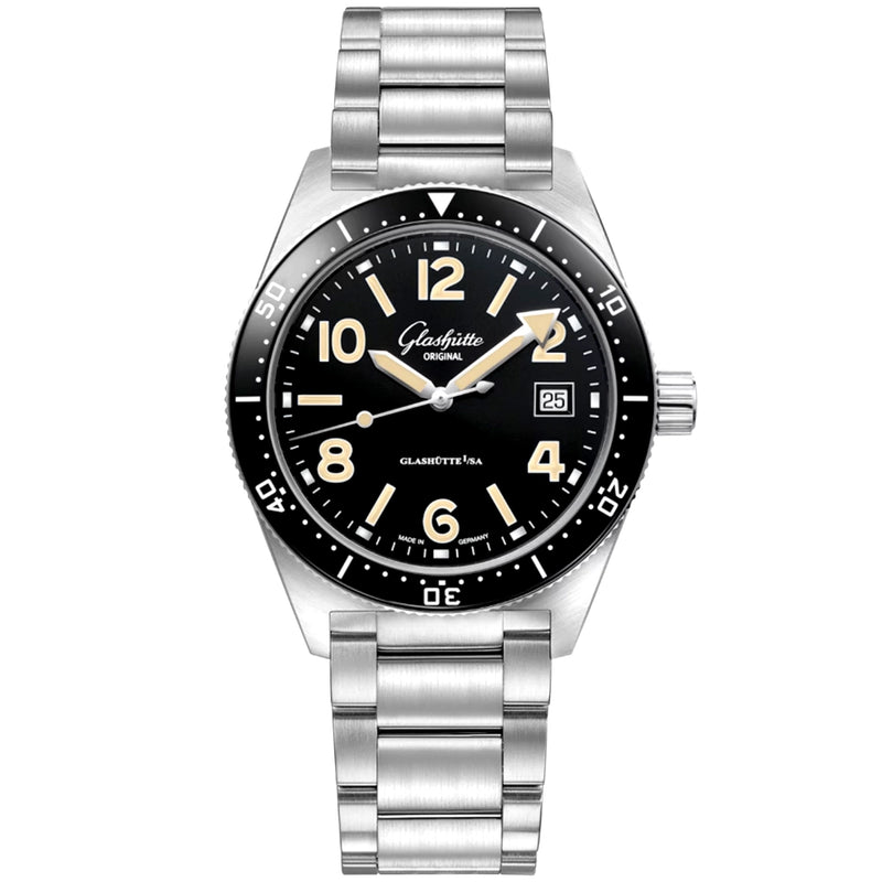 Spezialist SeaQ 39.5mm Black Dial Automatic Bracelet Watch