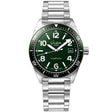 Glashütte Original Spezialist SeaQ 39.5mm Reed Green Dial Automatic Bracelet Watch - Berry's Jewellers