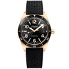 Glashütte Original Spezialist SeaQ 39.5mm Black Dial 18ct Rose Gold Mens Watch - Berry's Jewellers