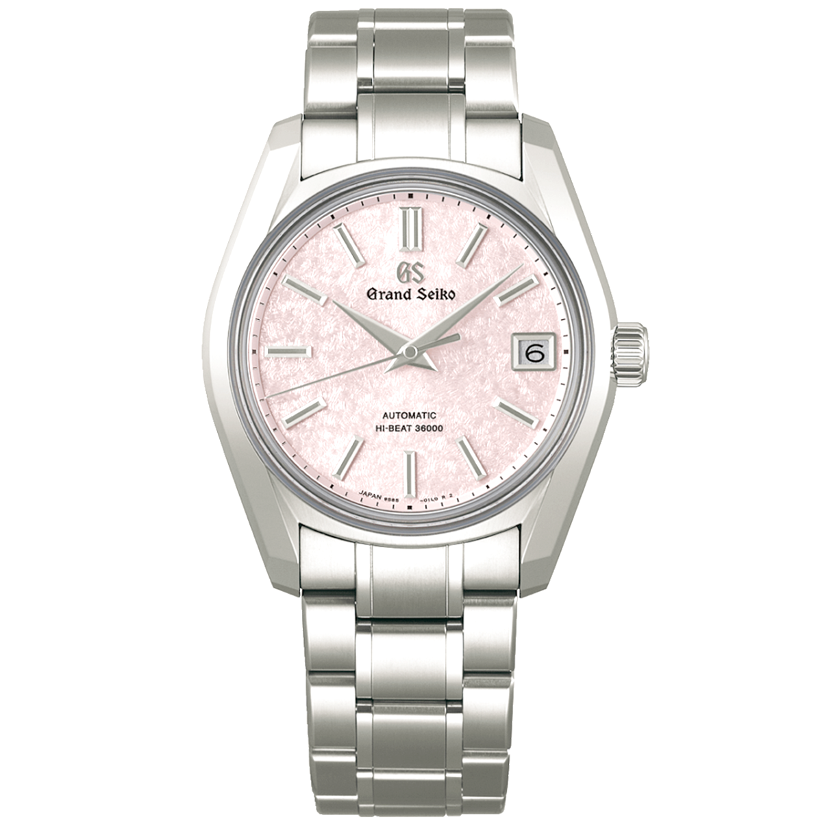Heritage 'Sakura-Kakushi' 40mm Pink Textured Dial Watch