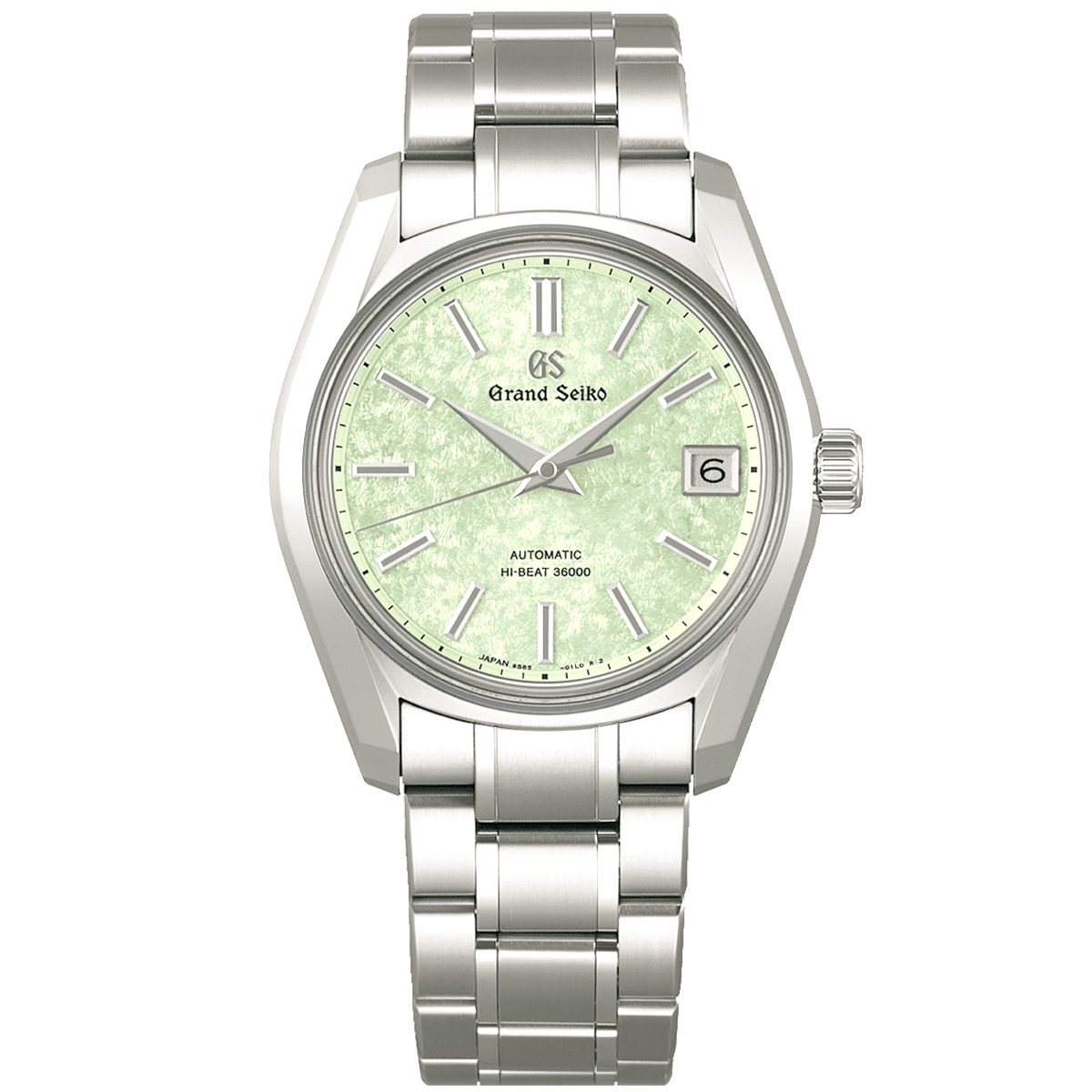 Heritage 'Sakura-Wakaba' 40mm Green Textured Dial Watch