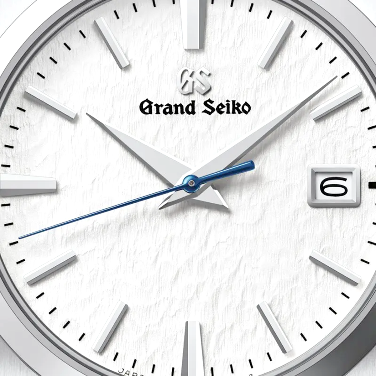 Heritage 37mm 'Snowflake' White Dial Titanium Bracelet Watch