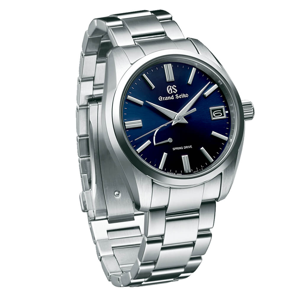 Heritage 40mm Midnight Blue Dial Spring-Drive Bracelet Watch
