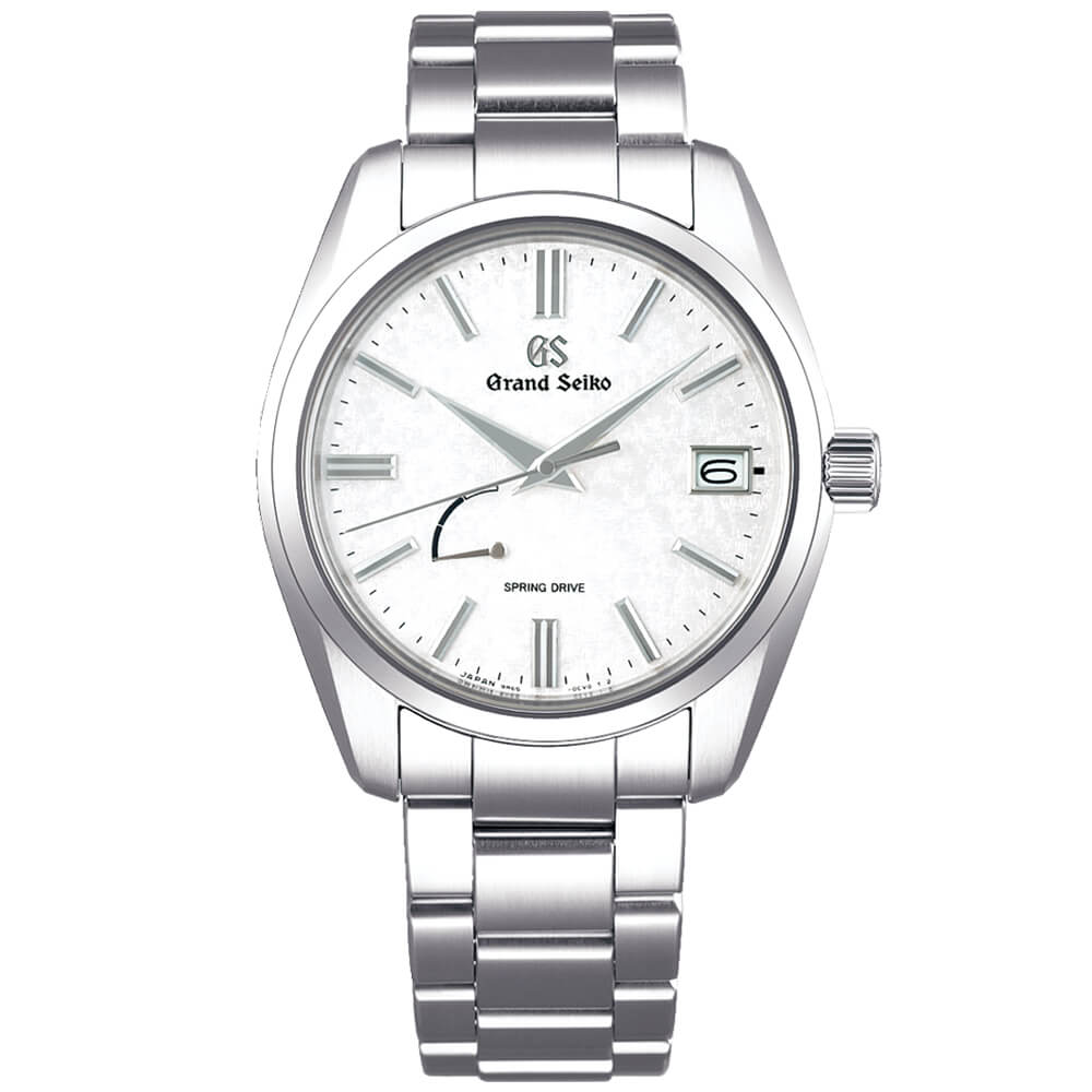 Heritage 'Kira-Zuri' 40mm White Dial Spring-Drive Bracelet Watch