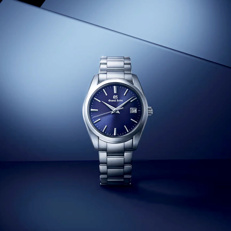 Heritage 37mm Japanese Blue Dial Quartz Edition Watch