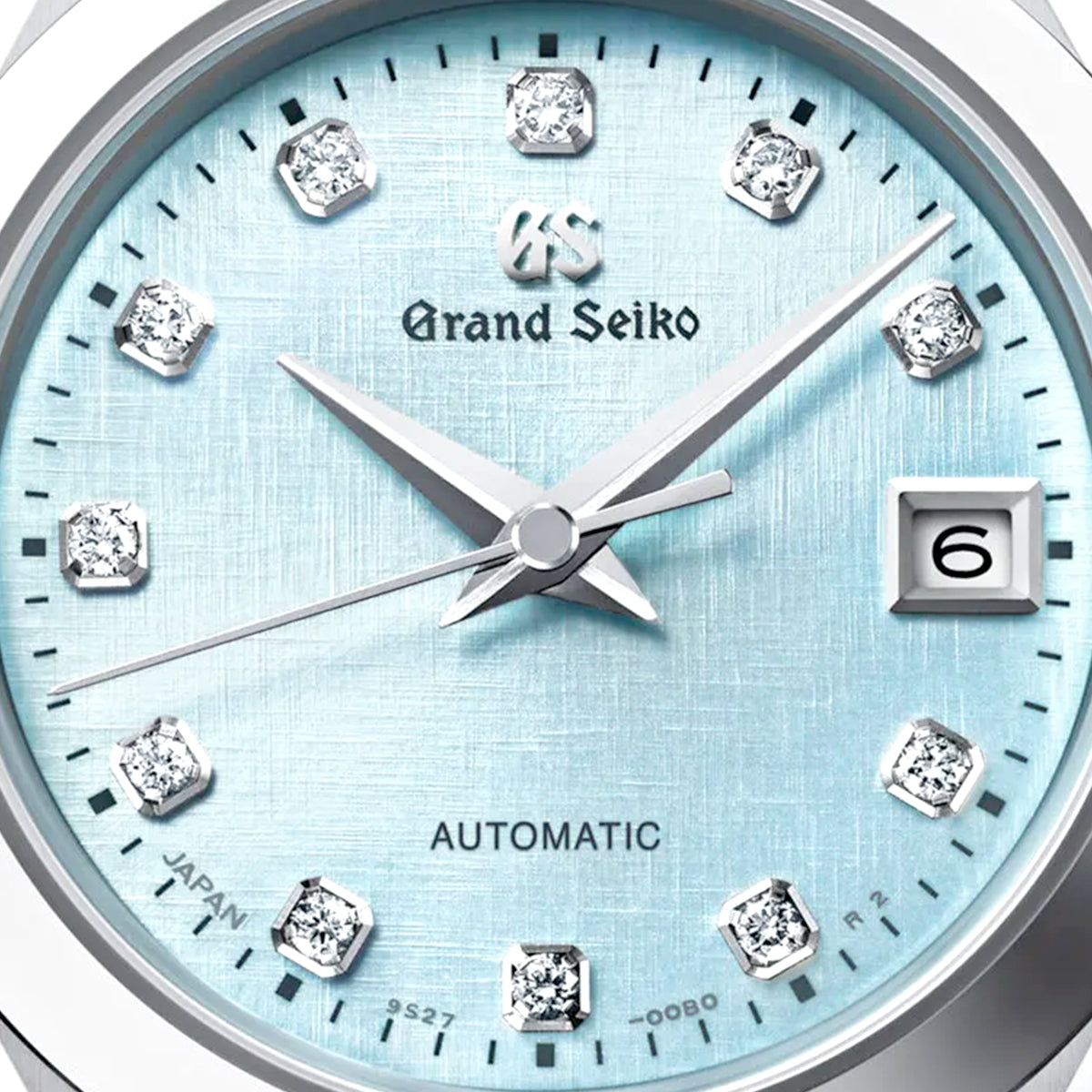 Elegance ‘Mizu-Hanada - Blue Linen’ 27.8mm Blue Diamond Dial Watch