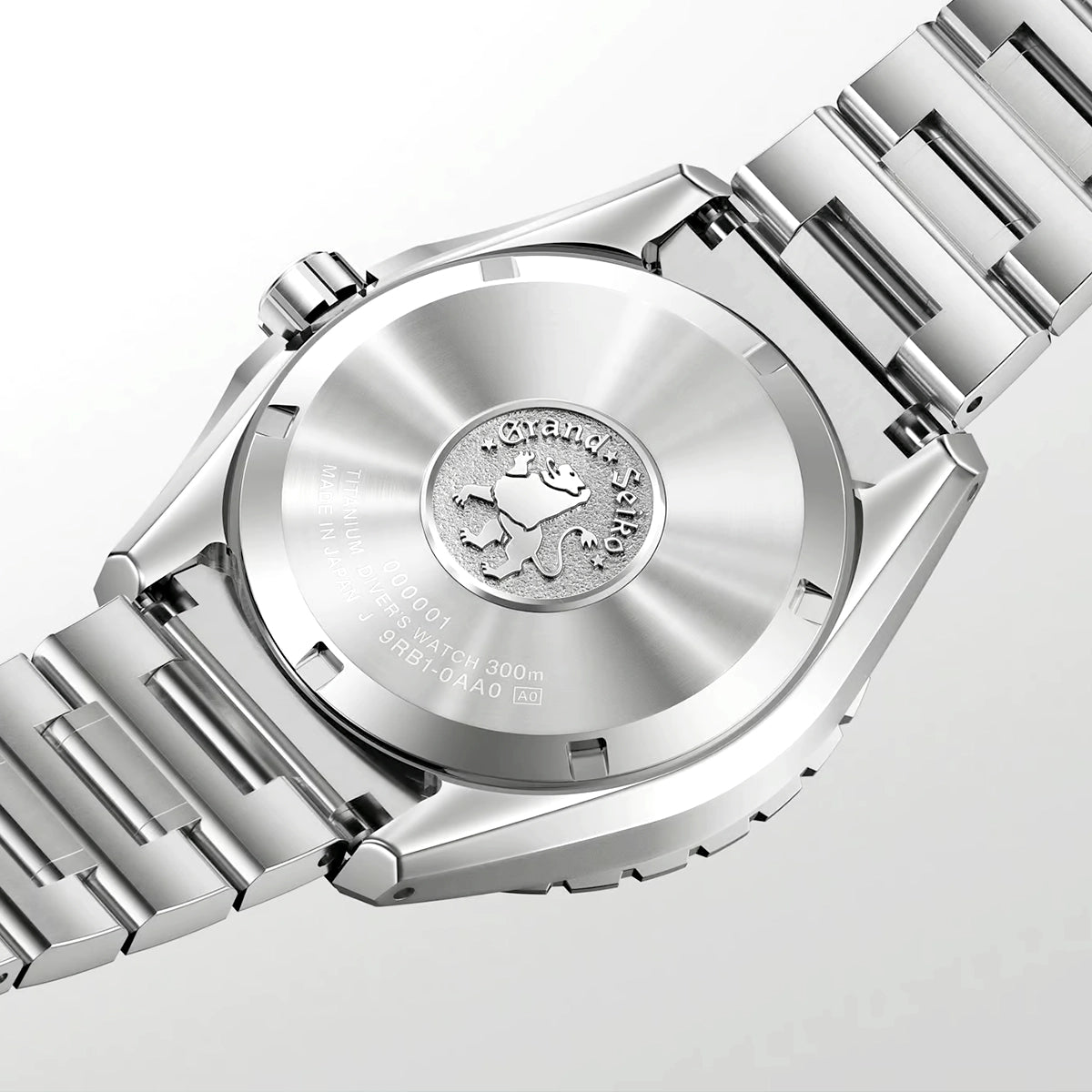 Evolution 9 'Ushio' 300 Blue Dial Bracelet Spring Drive UFA Watch