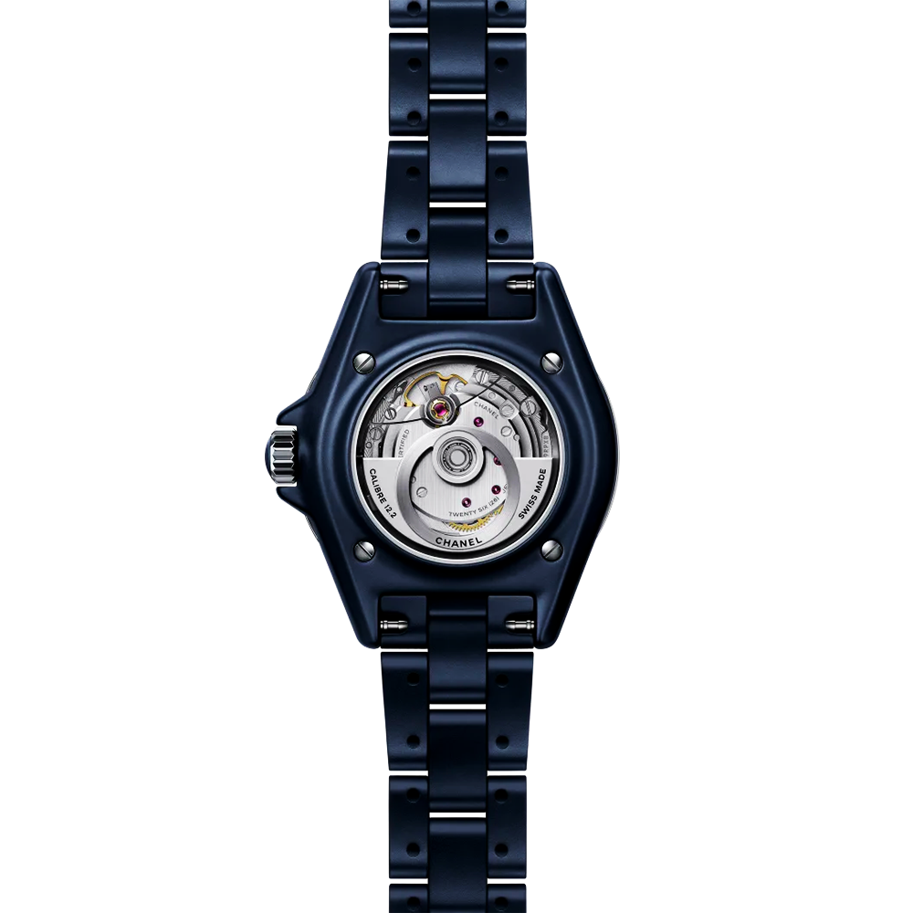 J12 33mm Blue Ceramic Automatic Bracelet Watch
