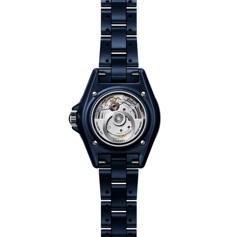 J12 33mm Blue Ceramic Automatic Bracelet Watch