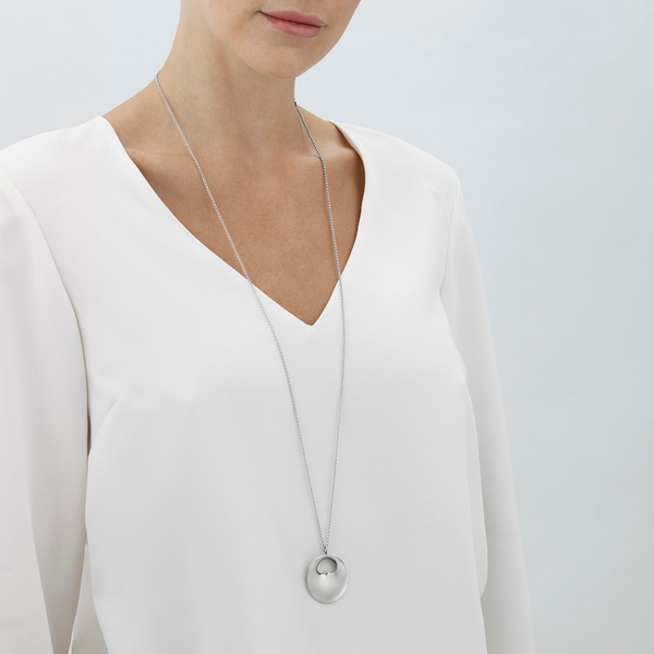 Georg Jensen Hidden Heart Sterling Silver Pendant - Berry's Jewellers