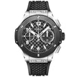 Hublot Big Bang Original 43mm Titanium & Ceramic Mens Rubber Strap Watch - Berry's Jewellers