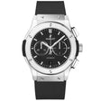 Hublot Classic Fusion Chronograph Titanium 42mm Black Dial Strap Watch - Berry's Jewellers