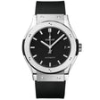 Hublot Classic Fusion Titanium 42mm Black Dial Automatic Strap Watch - Berry's Jewellers