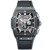 Spirit of Big Bang 45mm Black Magic Skeleton Dial Mens Watch