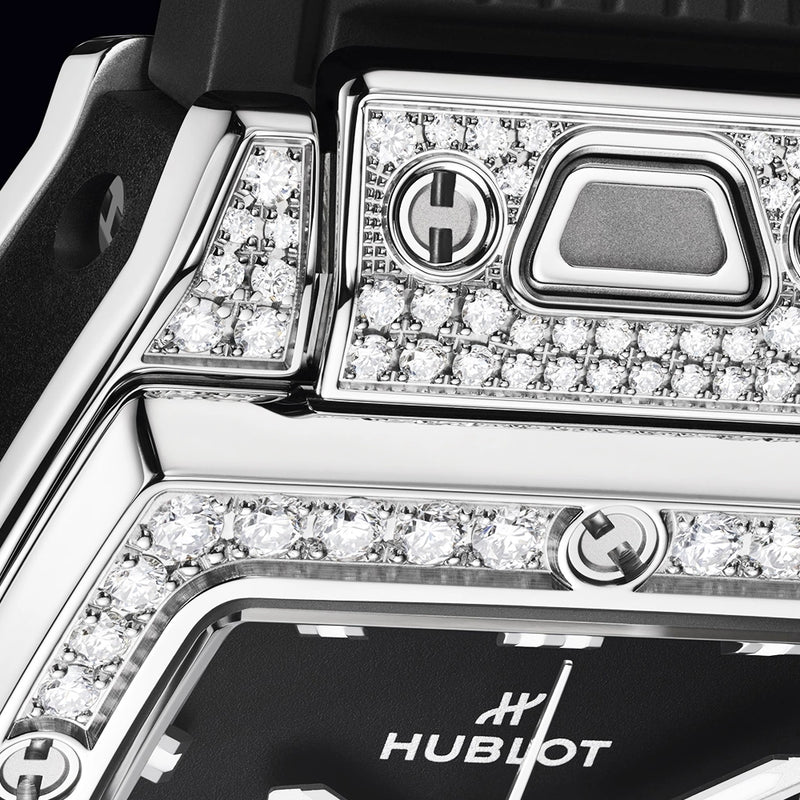Hublot Spirit of Big Bang 32mm Diamond Pave Set Ladies Strap Watch - Berry's Jewellers