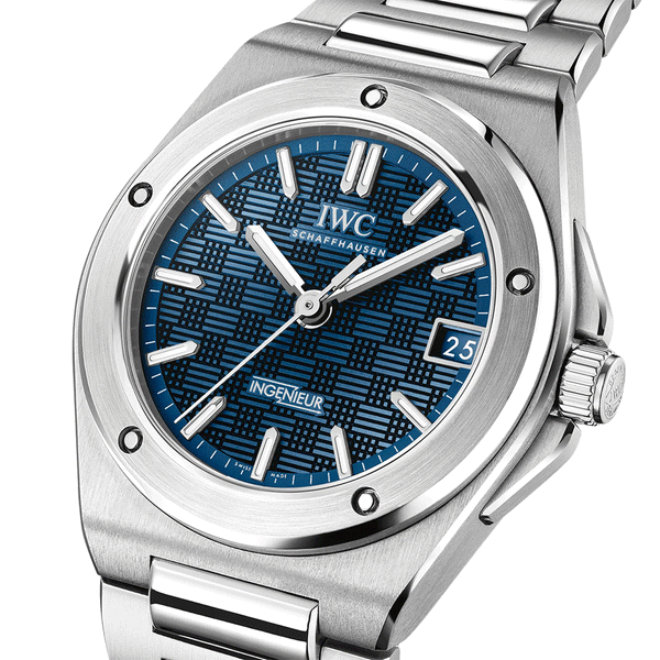 IWC Schaffhausen Ingenieur Automatic 35mm Blue Dial Bracelet Watch - Berry's Jewellers