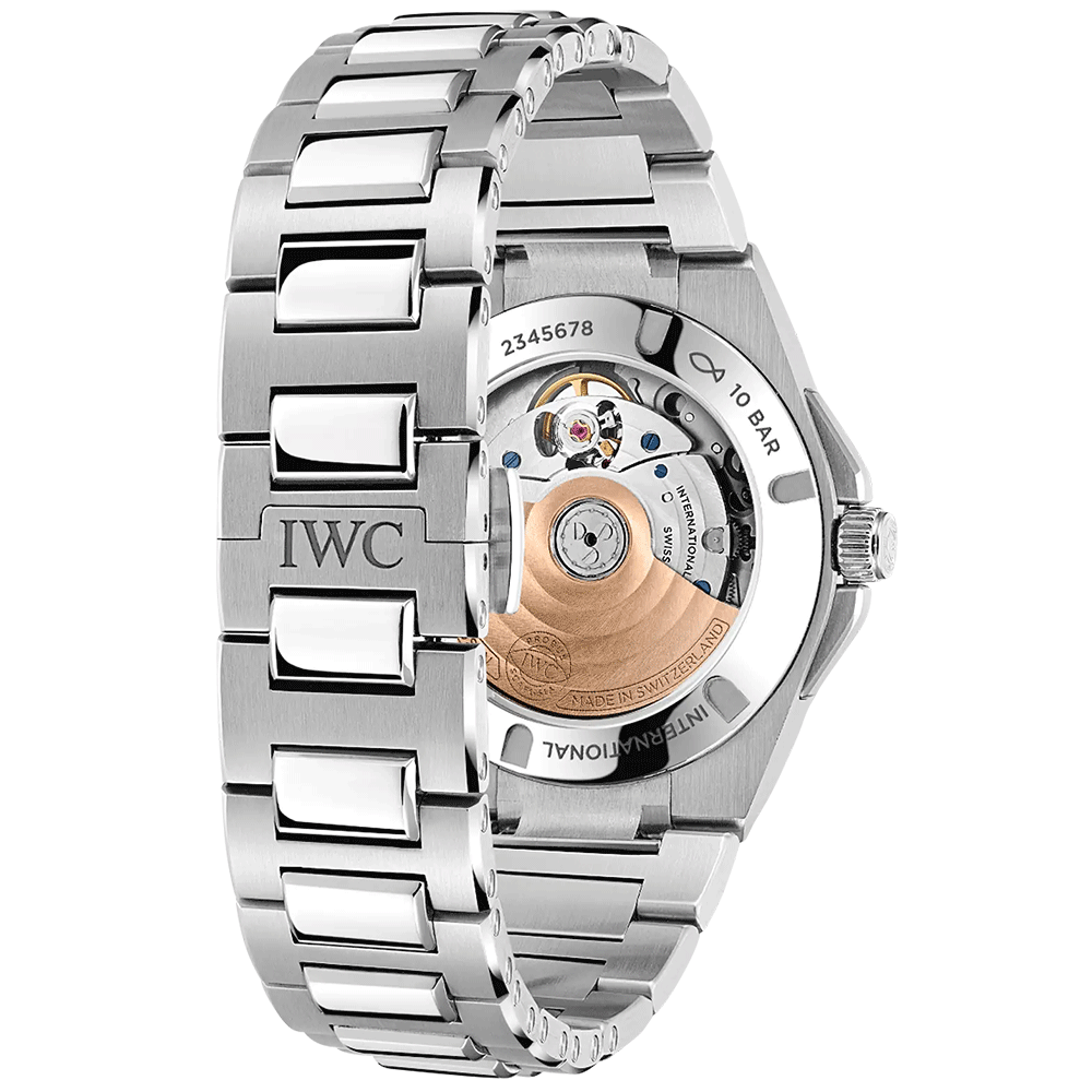 IWC Schaffhausen Ingenieur Automatic 35mm Blue Dial Bracelet Watch - Berry's Jewellers