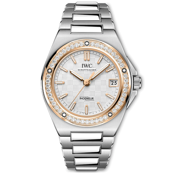 IWC Schaffhausen Ingenieur Automatic 35mm Diamond Bezel Two-Tone Watch - Berry's Jewellers