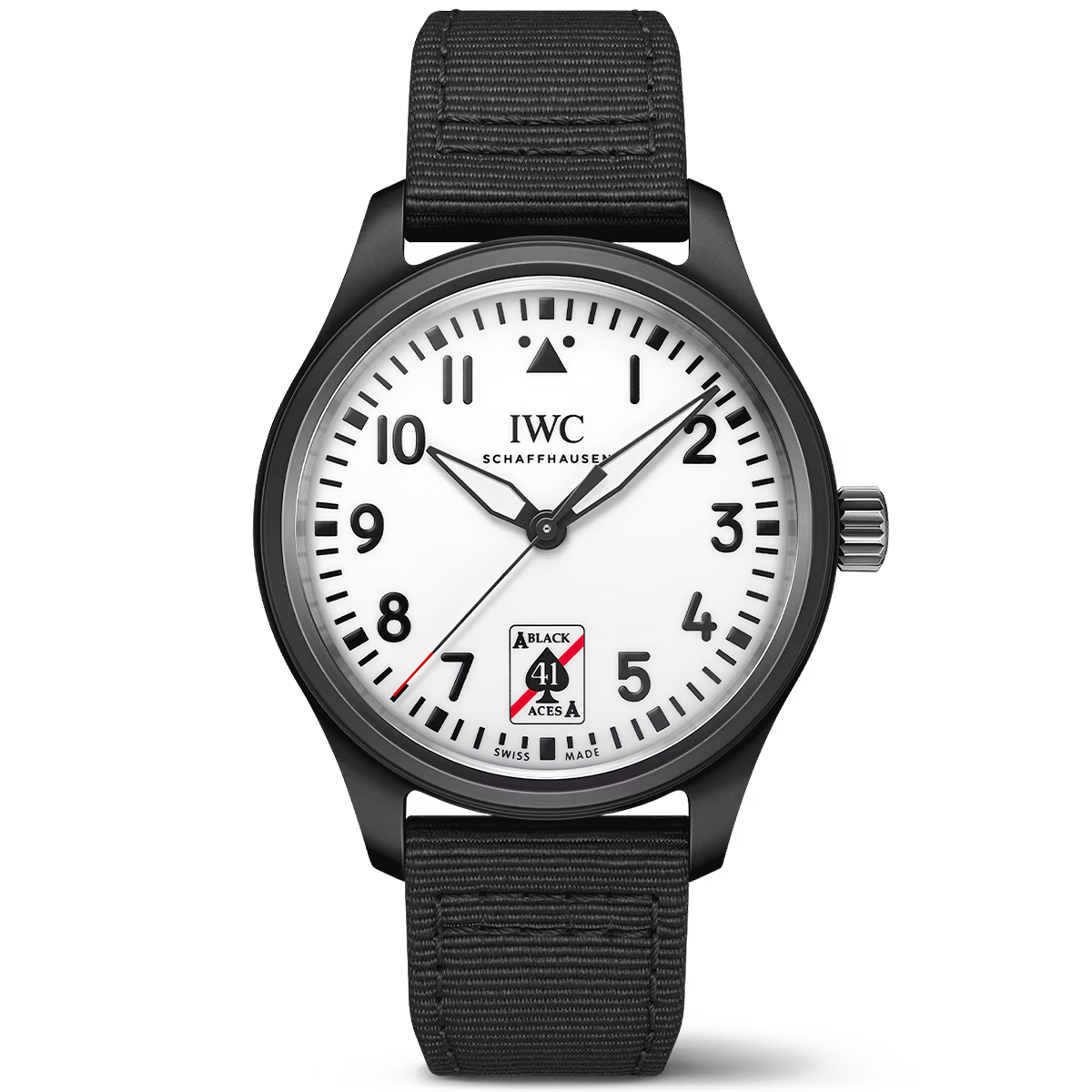 Pilot's Black Aces Edition 41mm Black Ceramic Automatic Watch