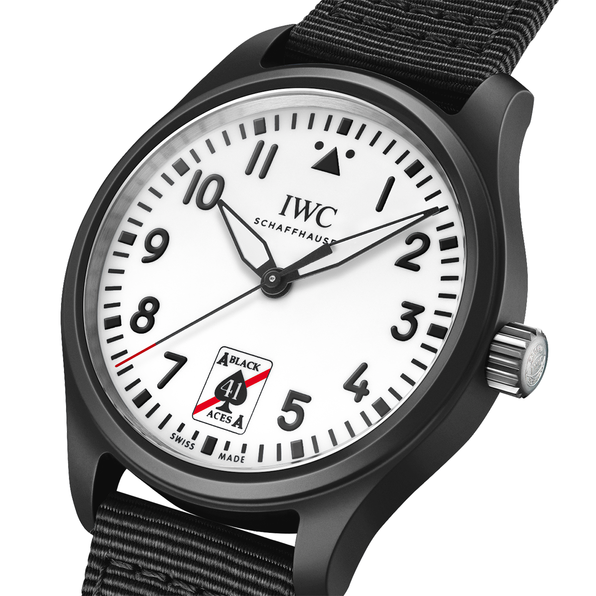 Pilot's Black Aces Edition 41mm Black Ceramic Automatic Watch