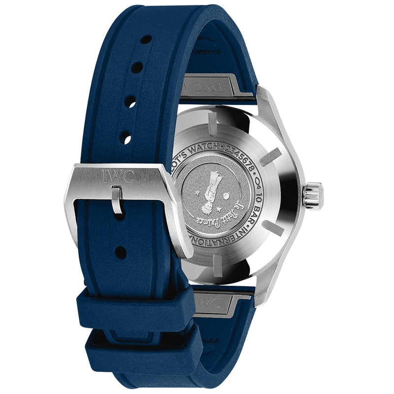 IWC Schaffhausen Pilot's Mark XX 40mm Le Petit Prince Automatic Rubber Strap Watch - Berry's Jewellers