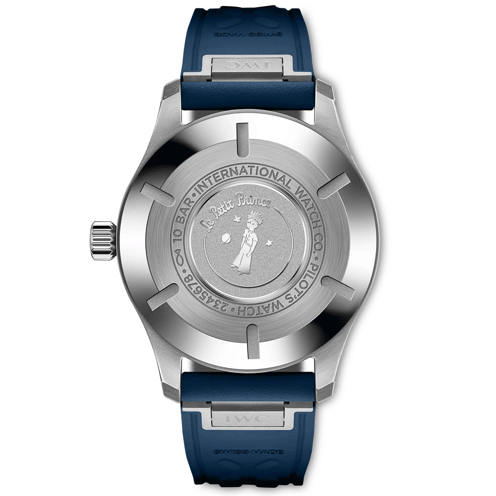 IWC Schaffhausen Pilot's Mark XX 40mm Le Petit Prince Automatic Rubber Strap Watch - Berry's Jewellers