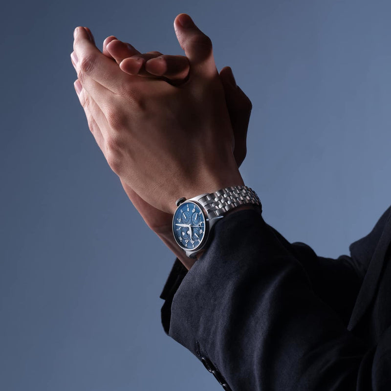 Big Pilot's ProSet Perpetual Calendar 42mm Blue Dial Automatic Watch