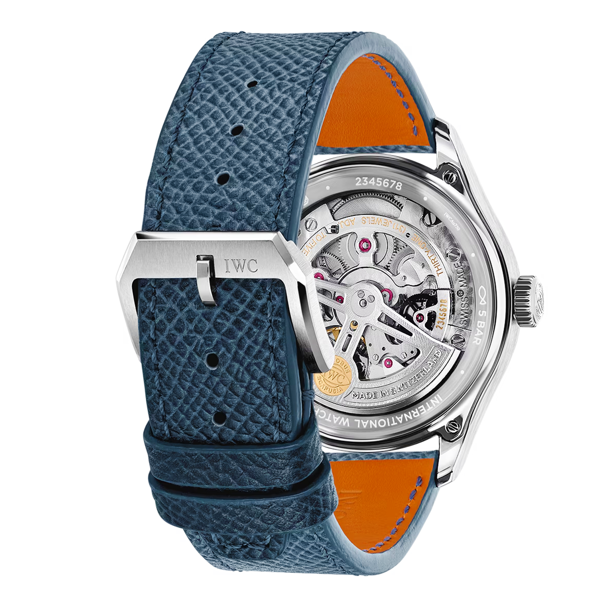 Portugieser 'Horizon Blue' 40mm 18ct White Gold Strap Watch