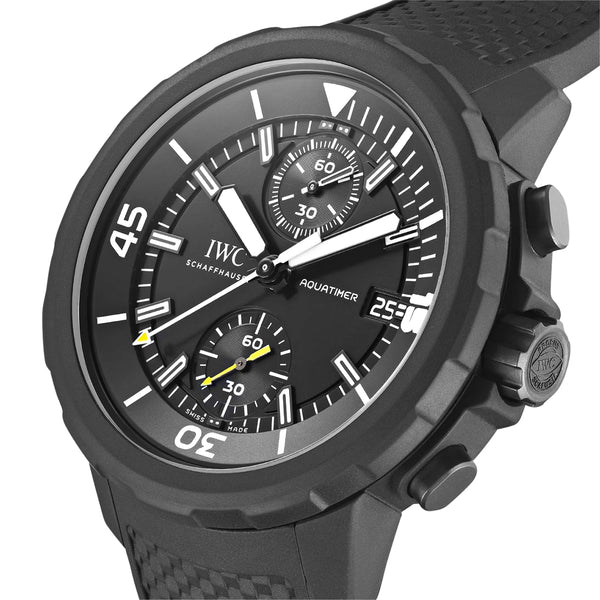 IWC Schaffhausen Aquatimer 45mm "Galapagos Islands" Edition Chronograph Watch - Berry's Jewellers