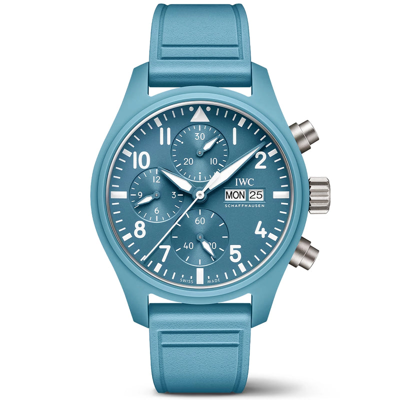 IWC Pilot's TOP GUN Miramar Light Blue Watch IW389409