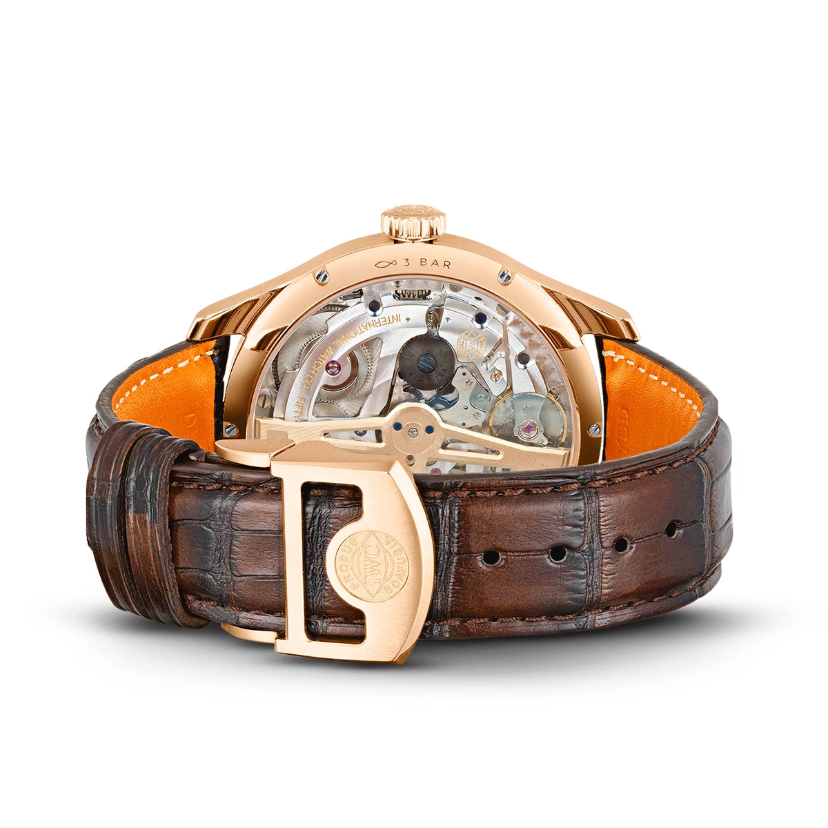 IWC Schaffhausen Portugieser Perpetual Calendar 44mm 18ct Red Gold Watch - Berry's Jewellers
