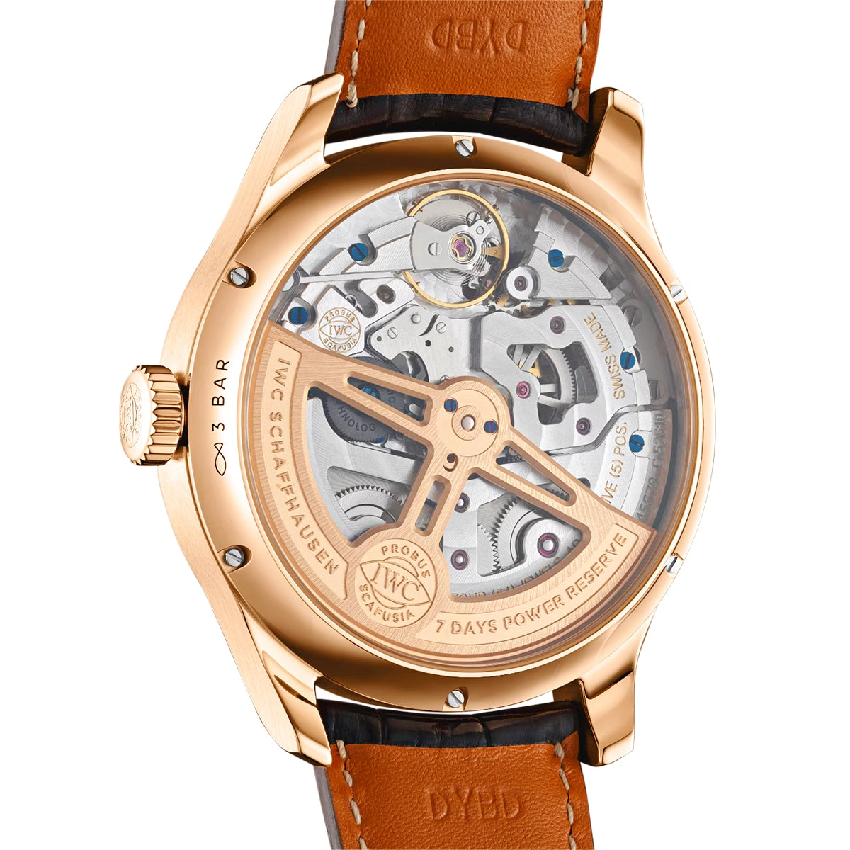 IWC Schaffhausen Portugieser Perpetual Calendar 44mm 18ct Red Gold Watch - Berry's Jewellers