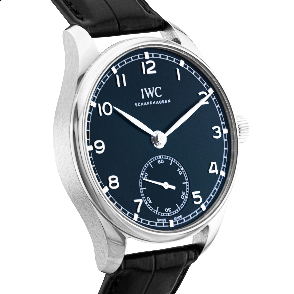 IWC Schaffhausen Portugieser 40mm Small Seconds Blue Dial Watch