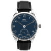IWC Schaffhausen Portugieser 40mm Small Seconds Blue Dial Watch