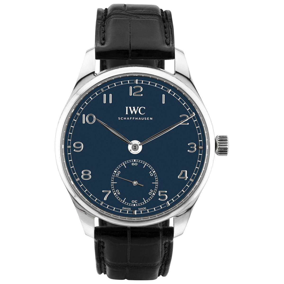 IWC Schaffhausen Portugieser 40mm Small Seconds Blue Dial Watch