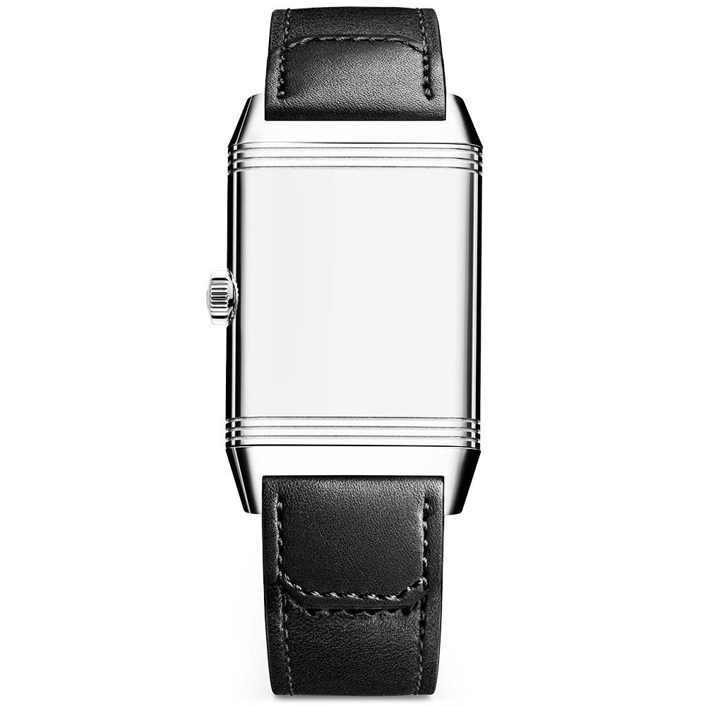 Reverso Classic Large Monoface Small Seconds Silver Dial Watch