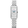 Reverso Classic Monoface Origin Ladies Silver Dial Bracelet Watch