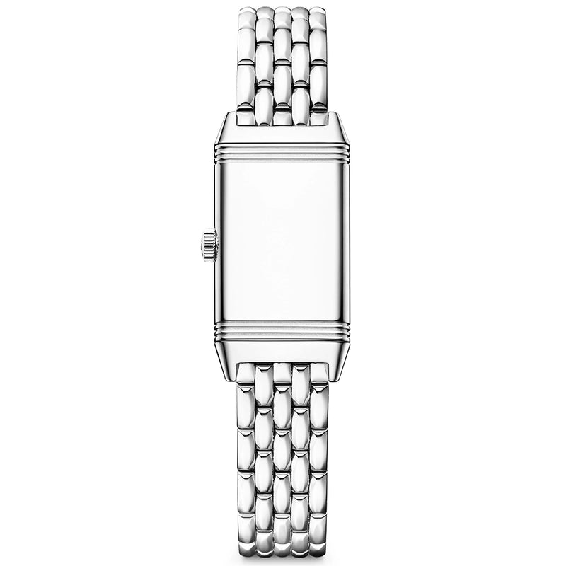Reverso Classic Monoface Origin Ladies Silver Dial Bracelet Watch