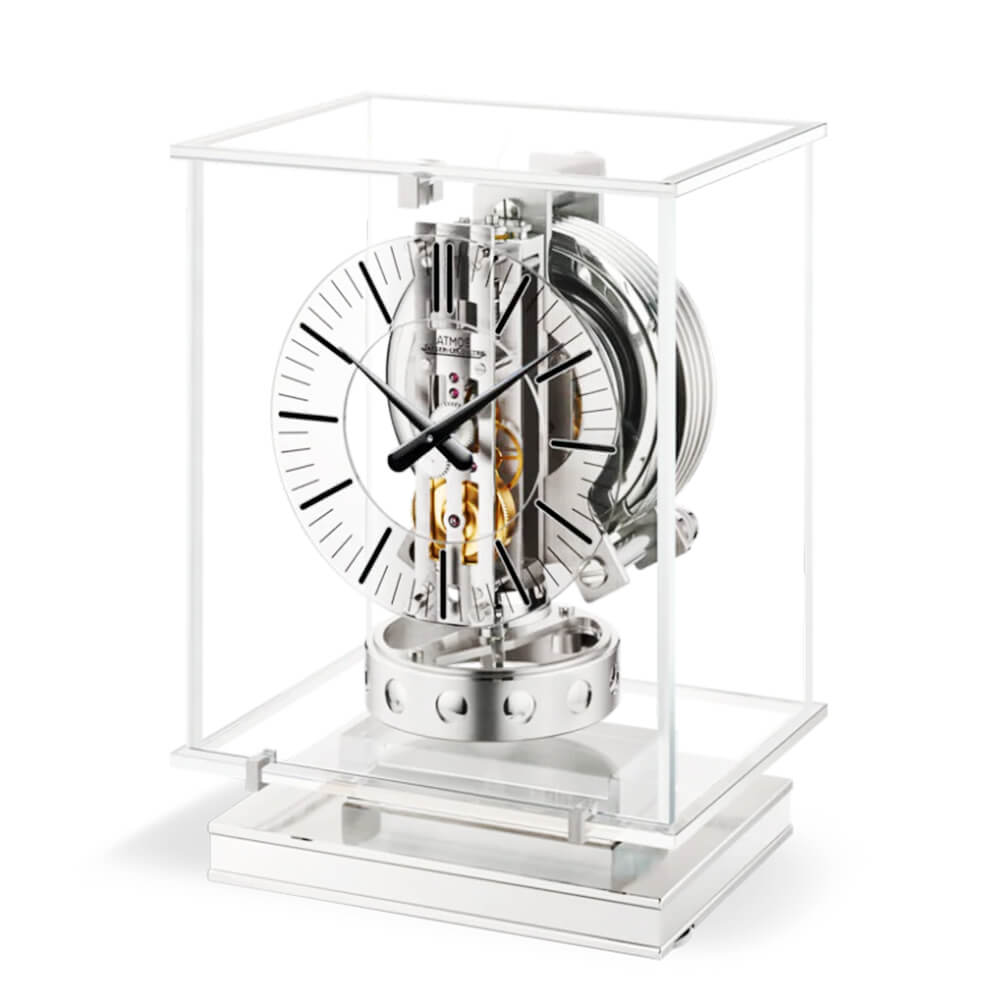 Atmos Transparente Glass Clock