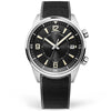 Jaeger-LeCoultre Polaris Date 42mm Black Dial Mens Rubber Strap Watch - Berry's Jewellers